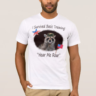 私は基本訓練のTシャツを生き延びました Tシャツ