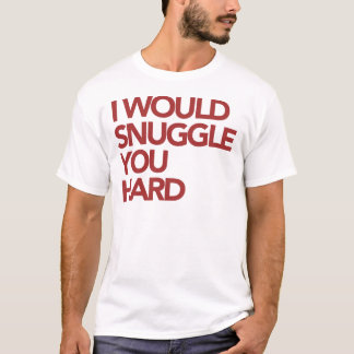 私は堅い寄添います Tシャツ