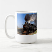 私は堅い蒸気の列車00を働かせます コーヒーマグカップ (左)