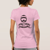 "私は堅い"女性のSledders.comのTシャツに乗ります Tシャツ (裏面)