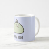 私は塊です コーヒーマグカップ (正面右)