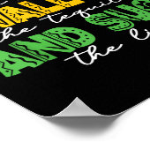 私は塩を飲み込むテキーラCinco De Mayo ポスター (角)