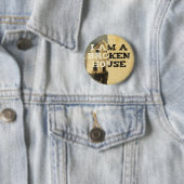 "私は壊れた家"ボタンです 缶バッジ (インサイチュ)