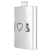 私は壊れた腕を愛します フラスク (左)