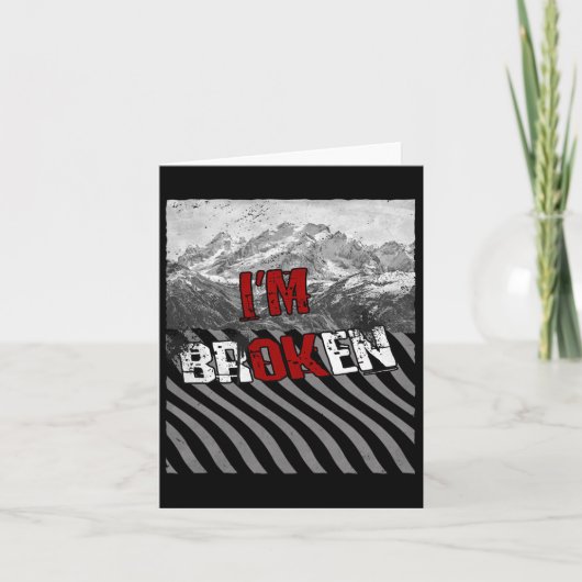 私は壊れている - 私は壊れている1 カード (正面)