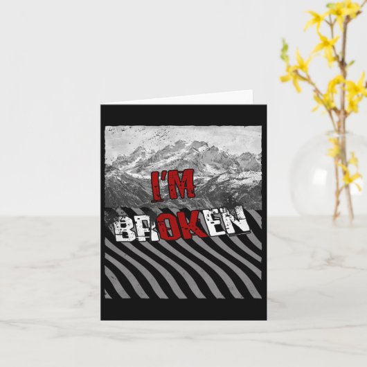 私は壊れている - 私は壊れている1 カード (黄色い花)