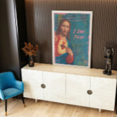 私は変わったアートのトレンディーの装飾が宗教的に見えた ポスター