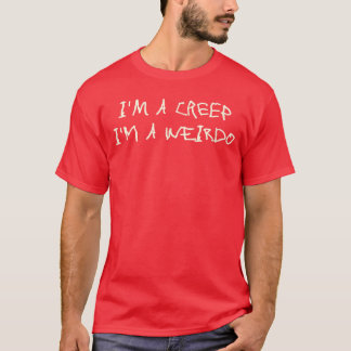 私は変人 私は変わっている 面白い表現 サーカスティック ノベルティ Tシャツ