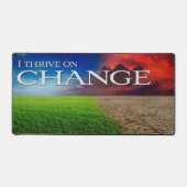 「私は変化に生きる」モチベーション肯定 デスクマット (正面)