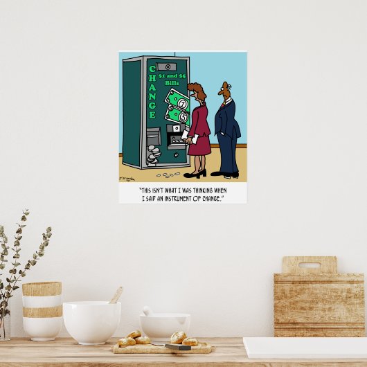 私は変化の楽器が欲しいと言った ポスター (キッチン)