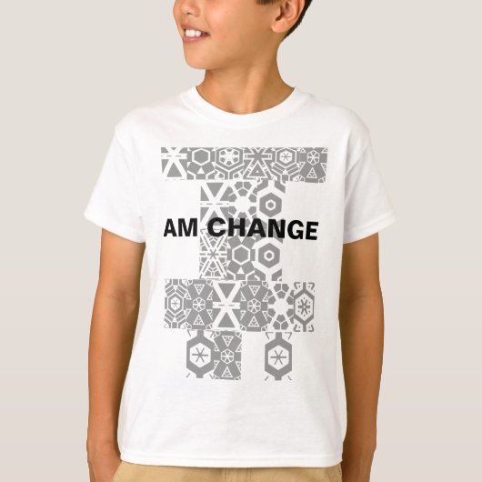 私は変更-子供のIです Tシャツ (正面)