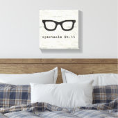 私は変装をスパイ#4オリジナルアートウォールキャンバス キャンバスプリント (インサイチュ (寝室))