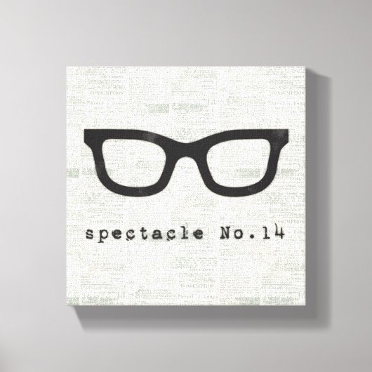 私は変装をスパイ#4オリジナルアートウォールキャンバス キャンバスプリント (正面)