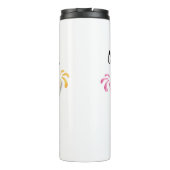 私は夏が大好き – 私は叫ぶ!!!休暇時間 タンブラー (裏面)