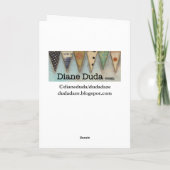 私は夏と君が大好き – Greeting Card カード (裏面)