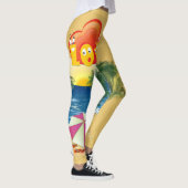 私は夏のビーチが大好き レギンス (右)