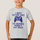 私は外側グラフィックがそのgreaでなかったら行きました tシャツ (正面)