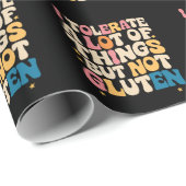 私は多くのことを許容するが、グルテンは許容しない ラッピングペーパー (ロールコーナー)