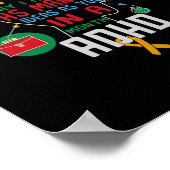 私は多くのアイディアAdhd認識度心地よい色Ad ポスター (角)