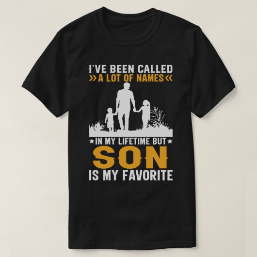 私は多くの名前を呼ばれたが、息子は私の好きだ Tシャツ (デザイン正面)