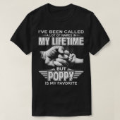 私は多くの名前を呼ばれたが、Poppyは私のFaである Tシャツ (デザイン正面)