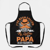 私は多くの名前を呼ばれた私のパパお気に入りの エプロン (正面)