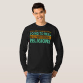 私は多分地獄に行くであろうR違う Tシャツ (正面フル)