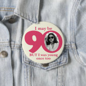 私は多分90年レディースバースデーボタン/バッジ 缶バッジ (インサイチュ)