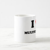 私は多重タスク処理を愛します コーヒーマグカップ (中央)
