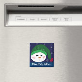 私は夜が大好霜の降りたき マグネット (インサイチュ (食洗機))