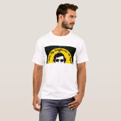 私は夜に私のサングラスを身に着けています Tシャツ (正面フル)