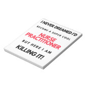 私は夢にも思わなかった私はすごいナース2 ノートパッド (回転)