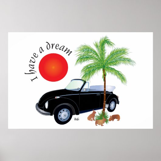 私は夢のポスターを持っている ポスター (正面)