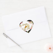 私は夢の中で出来る金が好きだ。 ハートシール (封筒)