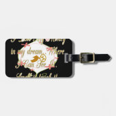 私は夢の中で出来る金が好きだ。 ラゲッジタグ (正面横)