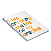 私は夢の人生を作っている ノートブック (右側)