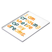 私は夢の人生を作っている ノートブック (左側)