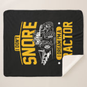 私は夢を奪わない私はトラクターである – おもしろい農家 シェルパブランケット (正面(横))