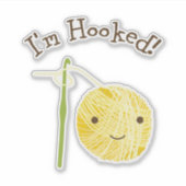 私は夢中だ シール (正面)