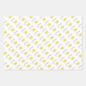 私は夢中だ ラッピングペーパーシート (正面)