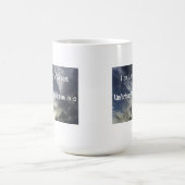 私は夢住んでいます コーヒーマグカップ (中央)