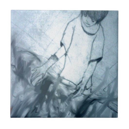 私は夢想家のマンガアニメだ タイル (正面)