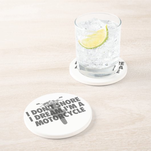 私は夢私によってがオートバイであるIのいびきをかきません コースター (側面)