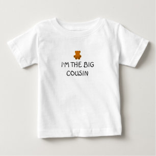 私は大きいいとこ-子供のワイシャツです ベビーTシャツ