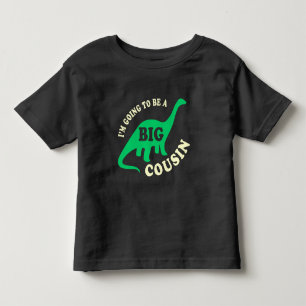 私は大きいいとこ-恐竜であることを行っています トドラーTシャツ