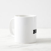 私は大きいデータを愛します コーヒーマグカップ (正面左)