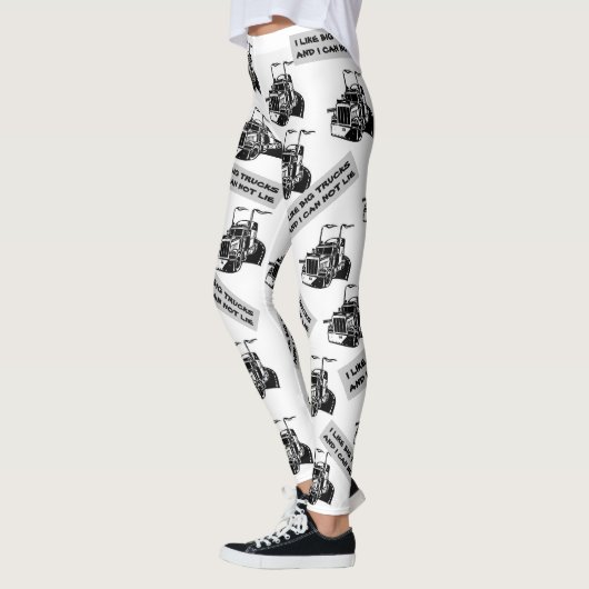 私は大きいトラックを好み、レギンスあることができません レギンス (左)