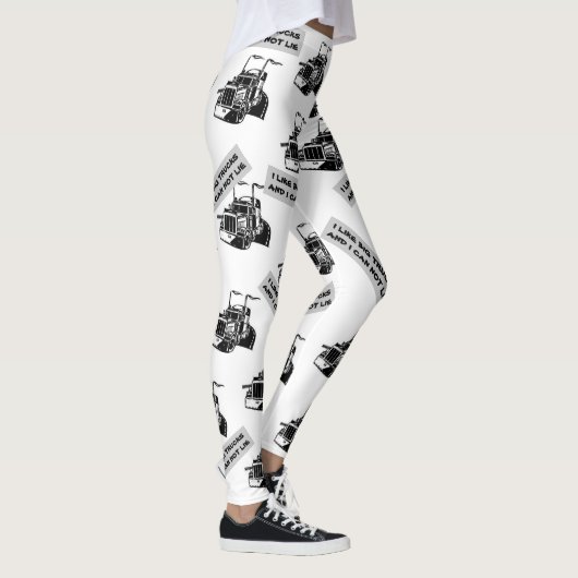 私は大きいトラックを好み、レギンスあることができません レギンス (右)