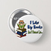 私は大きい本を好みます 缶バッジ (正面&裏面)
