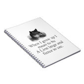 私は大きくなったら～するつもりだ ノートブック (右側)